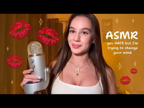 ASMR triggers you HATE but I'm trying to change your mind!