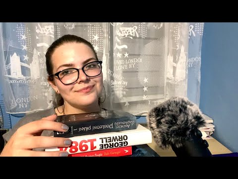 ASMR CZ Jemné šeptání a knihy | tapping a další zvuky