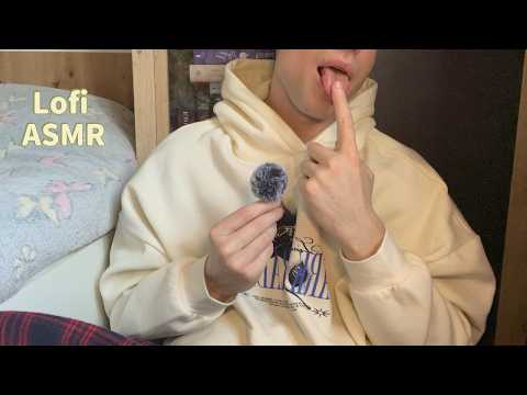 Lofi ASMR Spit Painting 🎨 Mouth Sounds & Slow Hand Movements