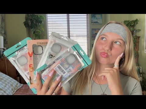 ASMR: Phone case Haul + Camera Tapping 📲😆