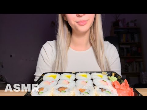 ASMR SUSHI MUKBANG🍣🥢