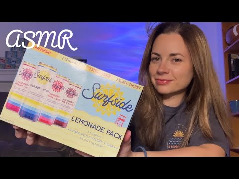 ASMR | Surfside Lemonade Drink Review ☀️🍓🍋