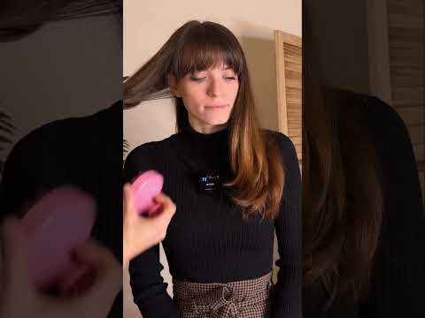 Asmr finishing touches #asmr #relaxing #relax #satisfying #sleep #tingles #hair #hairbrushingasmr