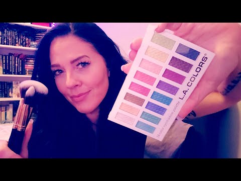 ASMR- Applying a Relaxing Easter/Spring Makeup On You (Lots of personal attention)