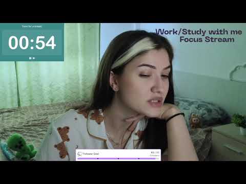 Work/Study with me | Focus Stream
