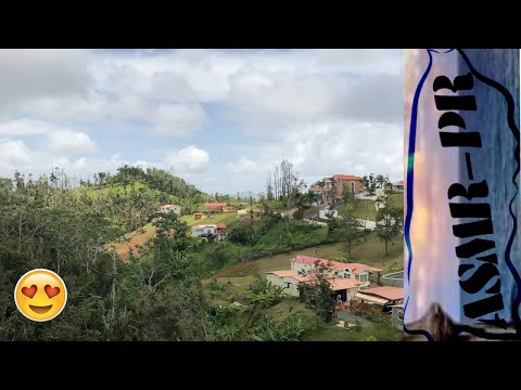 Mountain Ambience | Cayey Puerto Rico View | Relaxing Nature ASMR