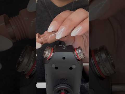 ASMR Skincare Triggers With Tascam Mic