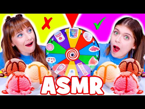 ASMR Eating Sounds Ice Cream Decoration Challenge