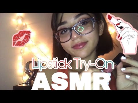 [ASMR]💄Trying Different Lipsticks💄