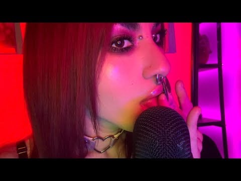 ASMR To Make You Sleepy | Wet Mouth Sounds + Kisses
