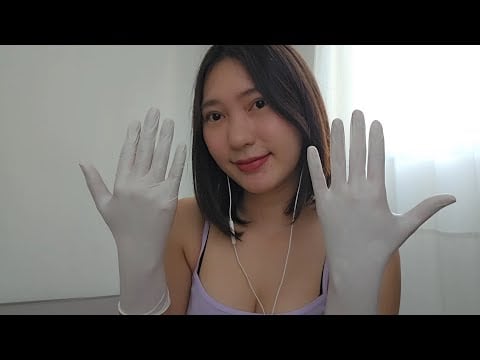 ASMR Latex Gloves Lotion 🧤🧴 [ Closer U ]