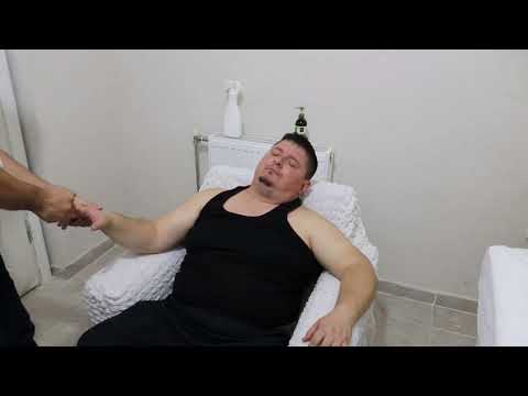 TURKİSH BARBER MASSAGE HEAD Great Neck Self-Cracking!! AMR EAR FACE MASSAGE THERAPY