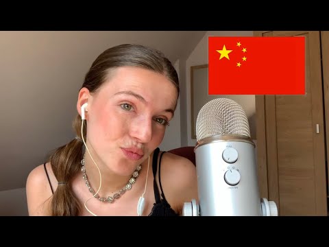 ASMR Trying to speak chinese🇨🇳