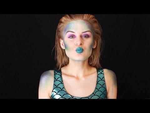 ASMR Mermaid makeup tutorial