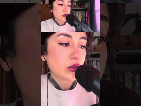 Lectura semi inaudible ASMR