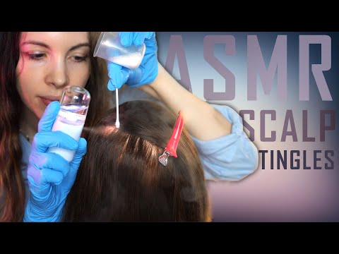 ASMR Scalp Check, Scalp Treatment And Scalp Massage - NO TALKING