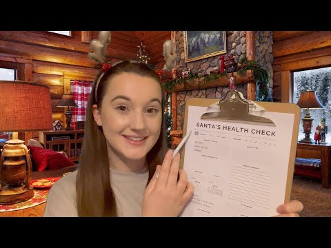 ASMR | POV: YOU'RE SANTA! ~ Santa's Medical Health Check 🎅 🤶 | ASMRMAS DAY 16