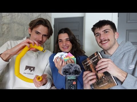 My Sister and Her Boyfriend Try ASMR for the First Time 🎧 Fun Reactions & Relaxing Sounds