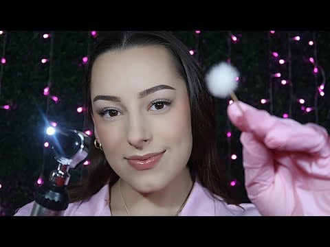 ASMR Ear Cleaning / Earwax Removal Roleplay