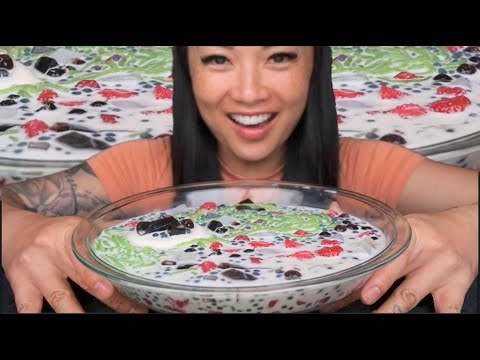 THAI DESSERT IS ALWAYS A GOOD DESSERT (ASMR EATING SOUNDS) NO TALKING | SAS-ASMR