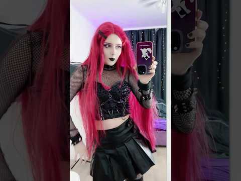Dark HUNTR/X! 💓Mira ✨​⁠ #kpopdemonhunters #huntrix #mirakpopdemonhunters #cosplay
