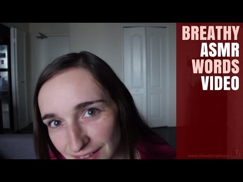 ASMR Trigger Words On Repeat Ear To Ear!