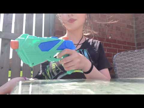 ASMR face painting you into a pigeon