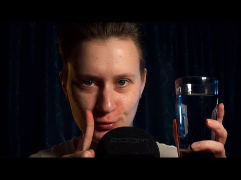 ASMR Inaudible Whispering Fading into Mouth Sounds