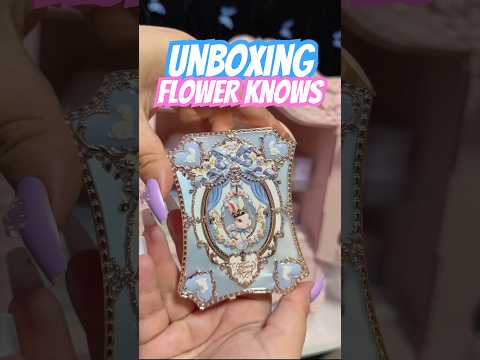 Flower knows bunny garden Collection Unboxing #asmr