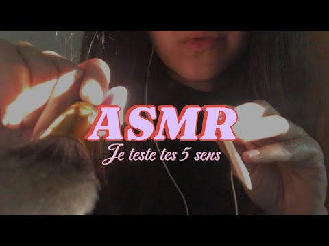 ASMR | On explore tes 5 sens pour une relaxation totale ✨(Chuchotement, Soft Spoken et visuels)