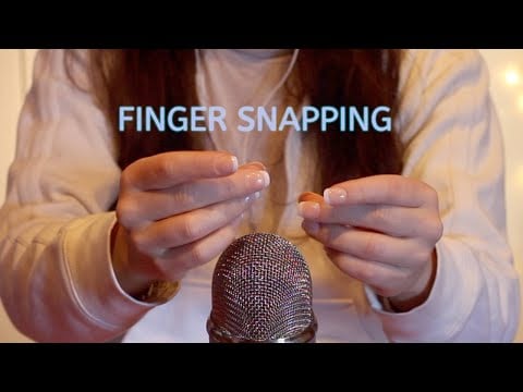 ASMR Finger Snapping (no talking)