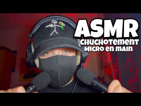 ASMR Français • CHUCHOTEMENT INTENSE AVEC LES MICROS EN MAIN ! (blabla sur ma vie)