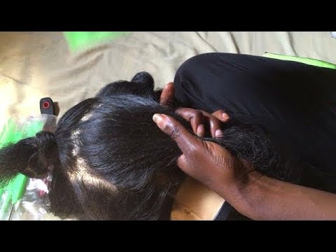 FAST HEAD SCRATCHING ASMR
