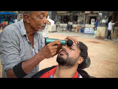 He Receives Waris Barber MAGICAL Head Massage After Long Time | Ultimate ASMR Relaxation