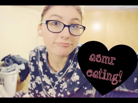 ASMR Eating!!! {Healthy Wrap & Popcorn}