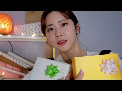 ASMR.BGM ver🎵조금은 어설픈 선물포장가게🎁| A little clumsy gift wrapping shop