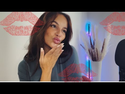 ASMR | KISSES & REAL RAIN SOUNDS