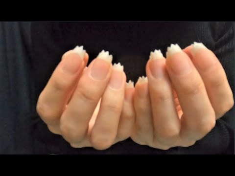 【ASMR】爪を切る音/Claw cutting sound/Cut nails/nail art/ネイルアート/音フェチ/無言/no talking/