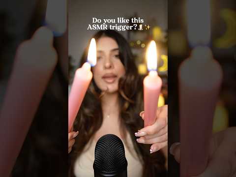 Plucking the negativity BUT with candles? #asmr