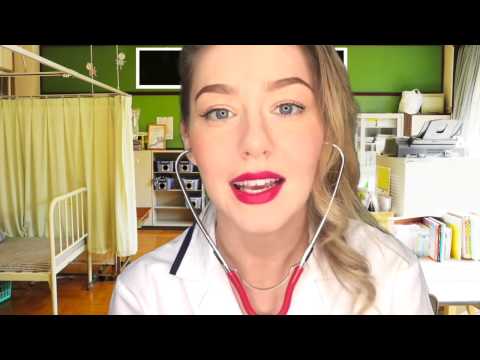 ASMR School Nurse Physical Examination | British Accent Softly Spoken