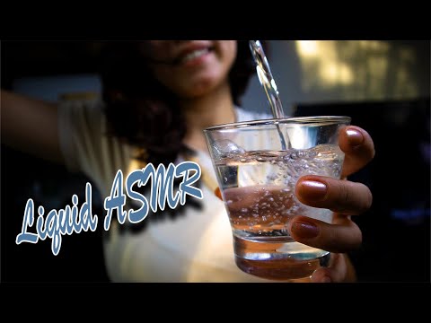 💦BINAURAL LIQUID💦 ASMR - Water Sounds, Fizzing, Pouring and Raining *No Talking*