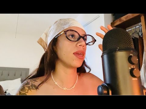 ASMR platica con chicle 
