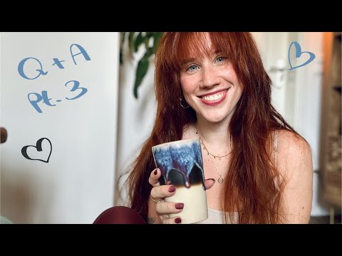 Q&A No.3 🌈💕 | Random Talk | German ASMR | Maje ASMR 