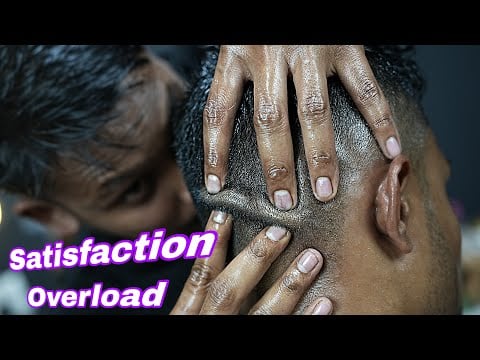 Satisfaction Overload | ASMR Heavy Oil Head Massage And 3D Sound Is Like Heaven | Neck Cracking ASMR