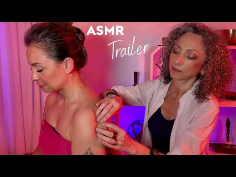 ASMR Persona Reale 💆🏻‍♀️ Massaggio Rilassante ✨ Hair Play ✨ Aura Healing 🎬 TRAILER Bloopers Reaction