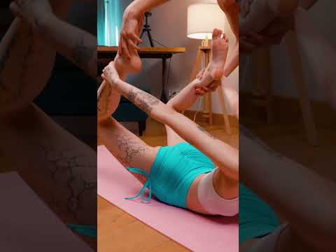 Pilates inspired stretch routine by Kristina and Olga #stretching