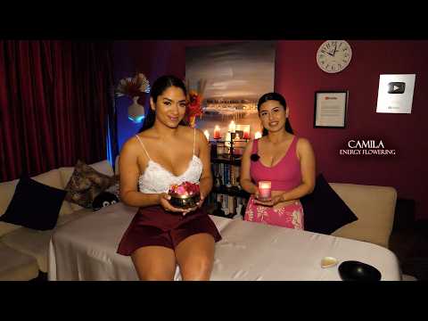 CAMILA 🩷 ENERGY FLOWERING SESSION - Relax your body and harmonize your heart