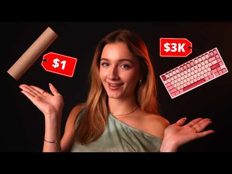 ASMR Can You Tell The Difference? ($1 vs $3000 triggers)
