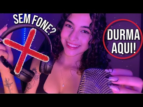 ASMR PARA QUEM NÃO TEM FONES DE OUVIDO (e para quem tem também 🤷‍♀️)