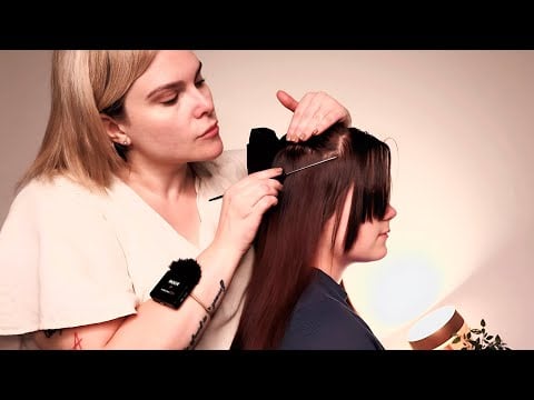 ASMR Real Person Perfectionist Hairstyling For Sleep